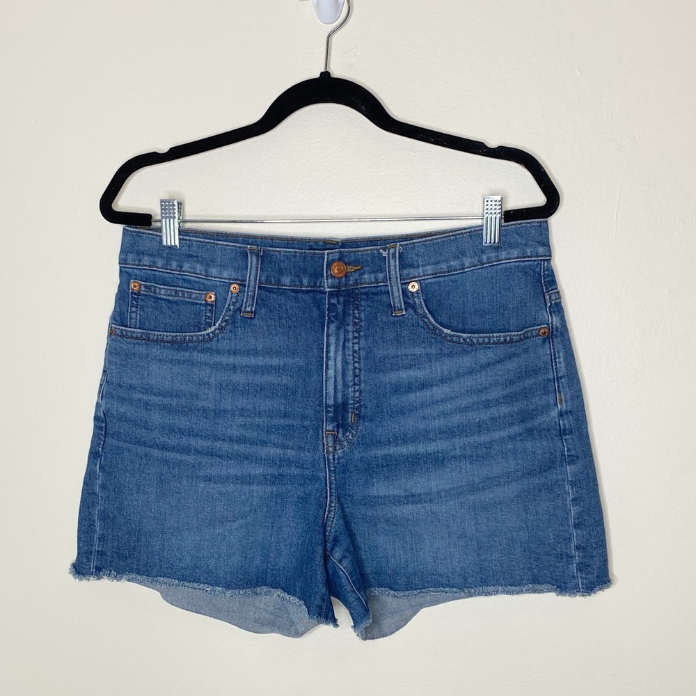 J Crew High Rise Denim Shorts